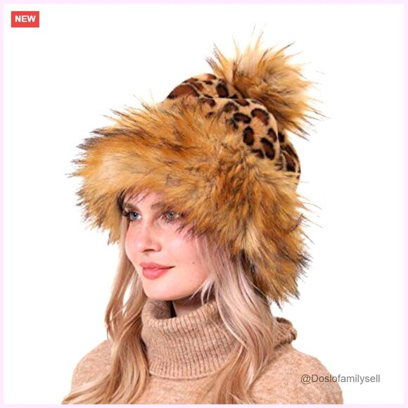 Winter Trapper Hat with Pompom for Ski Snow Activities main image 6